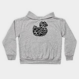 Metallic Duck Kids Hoodie